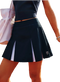 WOVEN 5 SKIRT